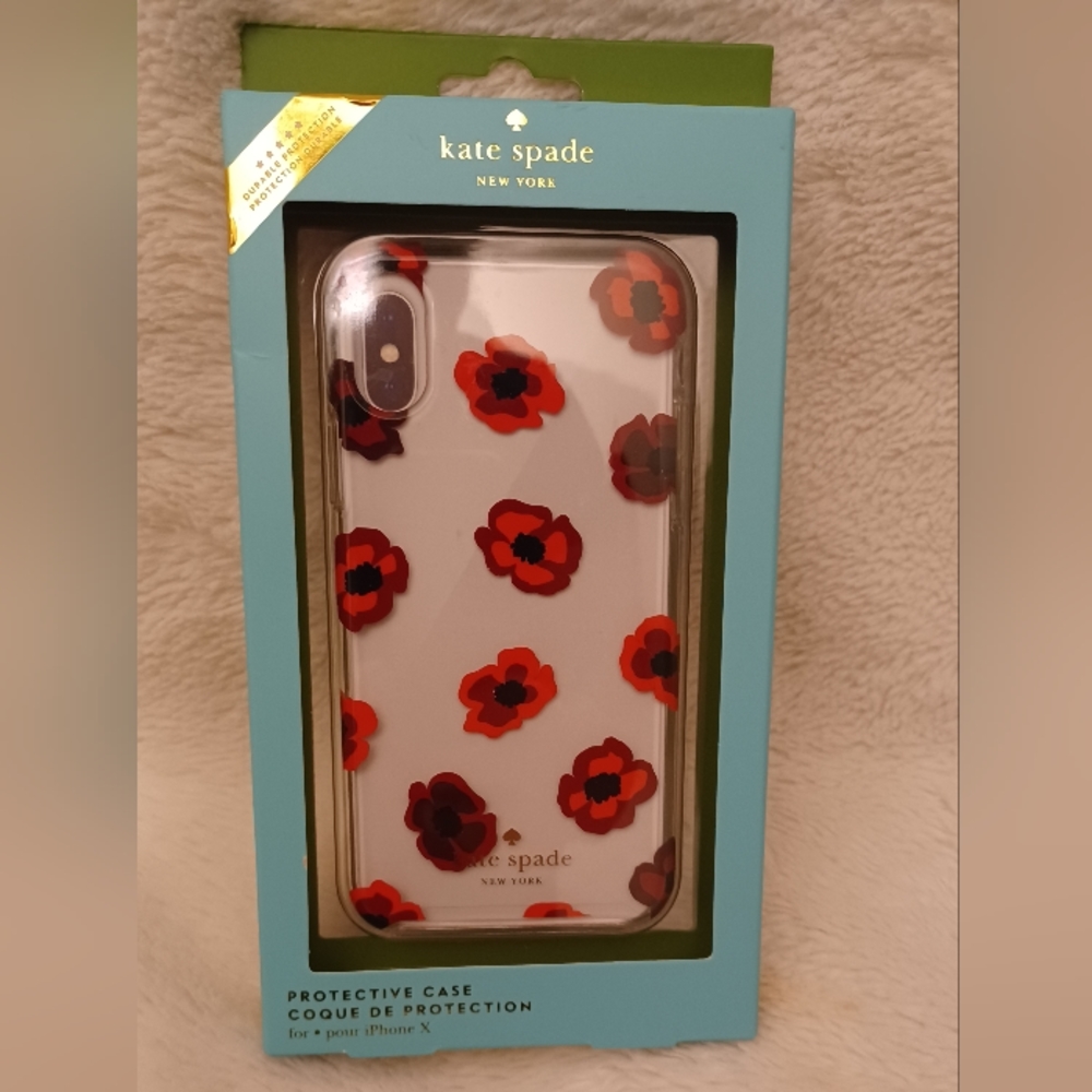 Kate Spade New York - BNIB Protective Case for Apple® iPhone®  - Red Floral